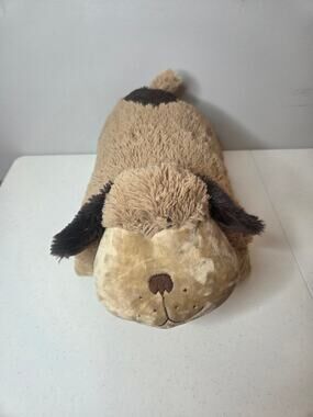 Vintage Pillow Pets Snuggly Puppy Dog Plush 18" Original Stuffed Animal 2010